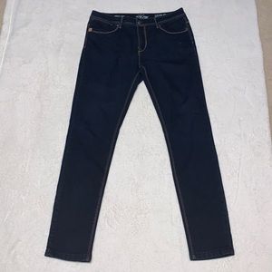 Lola Jeans dark wash Celina regular rise size 16 tag, fits like 14